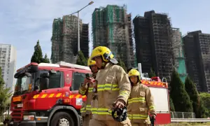 ہانگ کانگ میں آتشزدگی: ہلاکتوں کی تعداد 94 تک پہنچ گئی