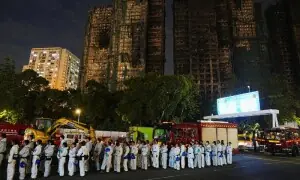 ہانگ کانگ میں مہلک آگ کے بعد تعمیراتی غفلت اور کرپشن کی تحقیقات شروع