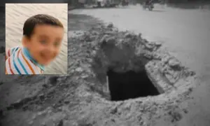 کراچی: کھلے مین ہول میں گر کر جاں بحق 3 سالہ ابراہیم کی نمازِ جنازہ ادا