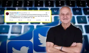 بالی وڈ اداکار انوپم کھیر 9 لاکھ فالوورز سے محروم، معاملہ کیا ہے؟ بالی وڈ اداکار انوپم کھیر 9 لاکھ فالوورز سے محروم، معاملہ کیا ہے؟