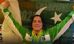 Rawalpindi police officer wins two gold medals at world powerlifting championship