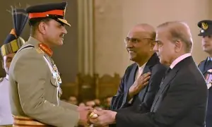 صدر مملکت نے فیلڈ مارشل کی بطور چیف آف ڈیفنس فورسز تعیناتی کی منظوری دے دی صدر مملکت نے فیلڈ مارشل کی بطور چیف آف ڈیفنس فورسز تعیناتی کی منظوری دے دی