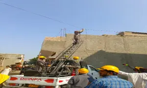 K-Electric removes 1,100kg of illegal power connections in anti-theft drive