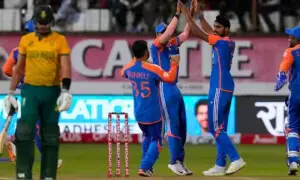 پہلا ٹی ٹوئنٹی: بھارت نے جنوبی افریقا کو کم ترین اسکور پر آؤٹ کردیا