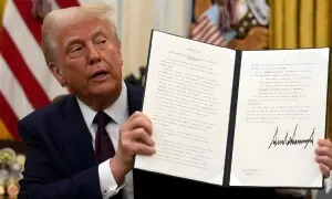 صدر ٹرمپ نے اے آئی سے متعلق ایگزیکٹو آرڈر پر دستخط کردیے