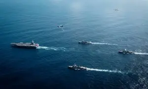 امریکی فورسز کا چین سے ایران جانے والے جہاز پر چھاپہ، دفاعی سامان تباہ