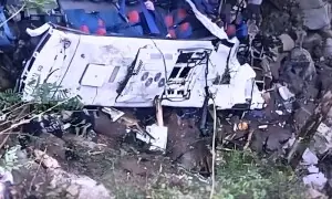 کولمبیا: اسکول بس پہاڑ سے نیچے جاگری، 16 سے زائد افراد ہلاک، 20 زخمی کولمبیا: اسکول بس پہاڑ سے نیچے جاگری، 16 سے زائد افراد ہلاک، 20 زخمی