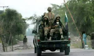 شمالی وزیرستان میں بویا کے مقام پر سیکیورٹی کیمپ پر خودکش حملہ