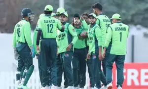 Pakistan U19 team need 122 runs to win Pakistan U19 team need 122 runs to win