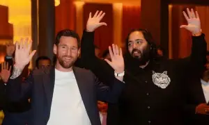 ننت امبانی کا لیونل میسی کو 36 کروڑ 40 لاکھ روپےکی گھڑی کا تحفہ