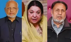 9مئی کیس: یاسمین راشد، محمودالرشید سمیت دیگر رہنماؤں کو 10، 10 سال قید کی سزا