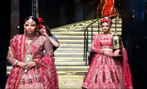 Lahore bridal fashion week lights up runway on second day