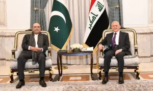 President Zardari reaffirms Pakistan&rsquo;s support for Iraq&rsquo;s sovereignty