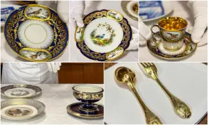 فرانسیسی صدر کے محل سے چمچ کانٹے چوری، ملازم گرفتار