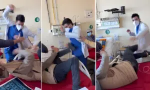 بھارت: معمولی تکرار پر ڈاکٹر نے مریض پر گھونسوں کی بارش کردی