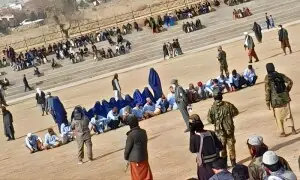 طالبان حکومت کی جانب سے 11 افراد کو سرِعام کوڑے مارنے کی سزا