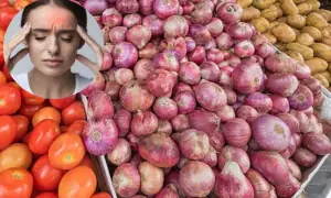 ٹماٹر، پیاز، اور آلو: مائیگرین کی شدت بڑھانے والے کھانے؟