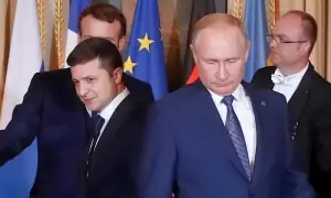 زیلنسکی کی روس کو فوجی انخلا کی مشروط پیشکش