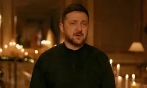 زیلنسکی کی کرسمس کے موقع پر پیوٹن کو بد دُعا