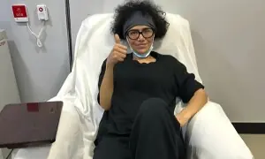 اداکارہ انجلین ملک کینسر پر قابو پانے میں کامیاب