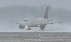 Winter weather in US Northeast leads to thousands of flight delays, cancellations