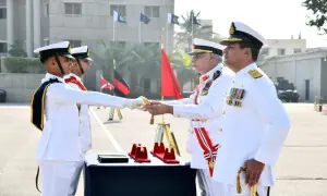 Pakistan Naval Academy commissions 124th Midshipmen, 32nd SSC course
