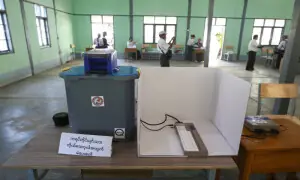 Tepid early turnout in Myanmar election as junta touts stability