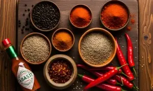 کھانے کو تیکھا بنانے والے لال مرچ کے متبادل گھر میں موجود عام اجزا