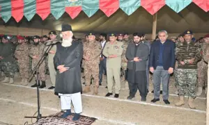Funeral prayers for Shaheed Major Adeel Zaman offered