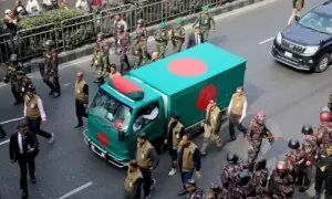 بنگلادیش کی سابق وزیراعظم خالدہ ضیا کی تدفین آج ہوگی