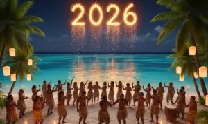 دنیا بھر میں 2026 کا استقبال کس ملک میں کب ہوگا؟