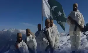 کنٹرول لائن پر موجود پاک فوج کے جوانوں کا نئے سال پر قوم کے نام پیغام