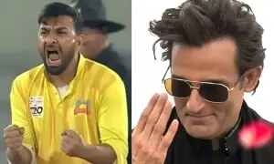 افتخار احمد کا ’FA9LA‘ پر رقص ، ’چاچا ڈکیت‘ کا لقب مل گیا افتخار احمد کا ’FA9LA‘ پر رقص ، ’چاچا ڈکیت‘ کا لقب مل گیا