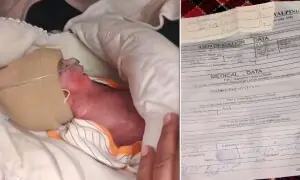 ڈاکٹرز کا انوکھا کارنامہ: زندہ نومولود کا ڈیتھ سرٹفکیٹ جاری کردیا ڈاکٹرز کا انوکھا کارنامہ: زندہ نومولود کا ڈیتھ سرٹفکیٹ جاری کردیا