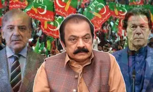 پی ٹی آئی میں اکثریت حکومت سے مذاکرات چاہتی ہے، بس عمران خان نہیں چاہتے: رانا ثنا اللہ