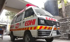 Woman killed in hit-and-run near Landhi hospital