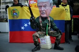 وینزویلا: صدر مادورو کے اغوا پر احتجاج