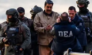 وینزویلا کے صدر مادورو کو نیو یارک کی عدالت میں پیش کر دیا گیا