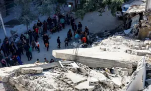 Israeli airstrike kills two in Gaza including girl, hospital staff say