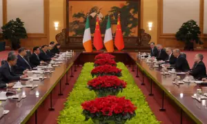 Irish PM aims for deeper trade talks with China in Beijing