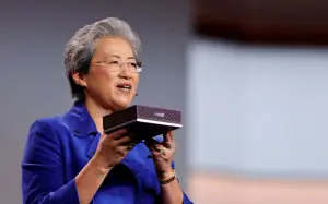 AMD shows off new higher performing AI chip at CES event