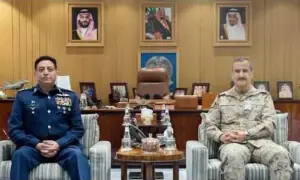 PAF chief meets Saudi defence leadership to boost military ties
