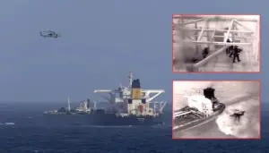 امریکی فوج نے بحیرہ کیریبین میں ایک اور آئل ٹینکر کو قبضے میں لے لیا امریکی فوج نے بحیرہ کیریبین میں ایک اور آئل ٹینکر کو قبضے میں لے لیا