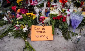 Tens of thousands protest in Minneapolis over fatal ICE shooting