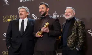 &lsquo;The Pitt&rsquo; and &lsquo;The Studio&rsquo; win top TV honors at Golden Globes