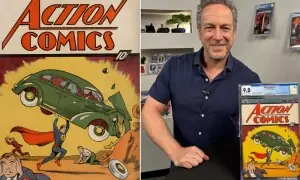 سپرمین کو دنیا سے متعارف کرانے والی نایاب پہلی کامک بُک ڈیڑھ کروڑ ڈالر میں فروخت