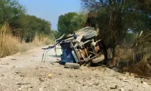 ٹانک میں پولیس کی گاڑی کے قریب دھماکا، 6 اہلکار شہید