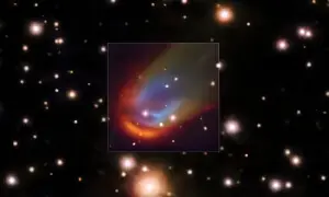 بونے ستارے سے نکلی رنگین &rsquo;لہر&lsquo; نے ماہرِ فلکیات کو چونکا دیا