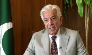 Defence Minister Khawaja Asif arrives in Morocco on official visit