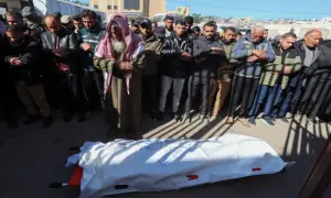Three Palestinians killed in Israeli drone strike on Gaza